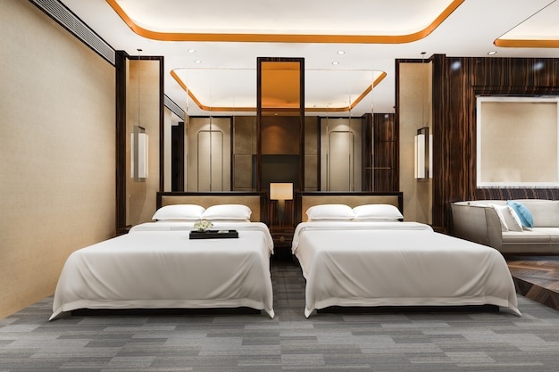 Comparing Hotel Interior Costs for 2-Star, 3-Star, and 5-Star Hotels
