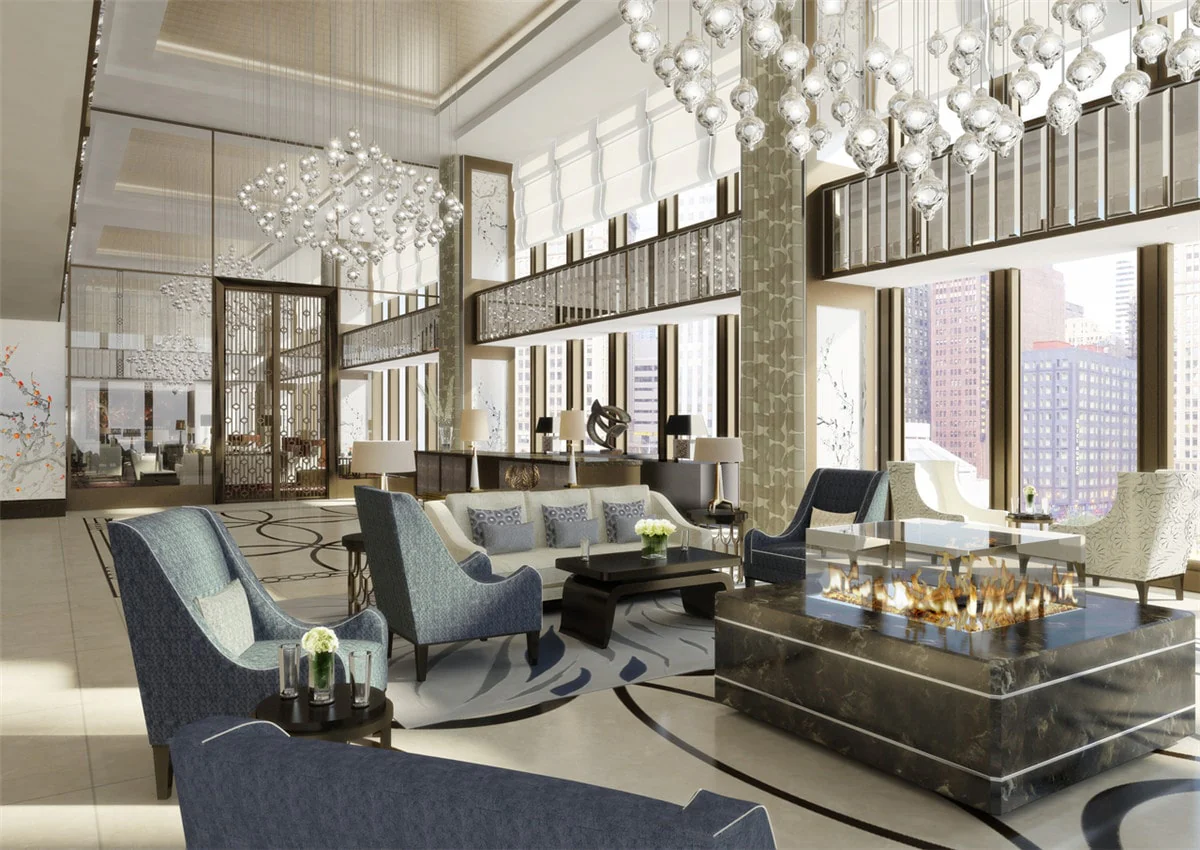 Designing Café Tables and Guest Seating Areas to Create a Warm and Inviting Hotel Lobby