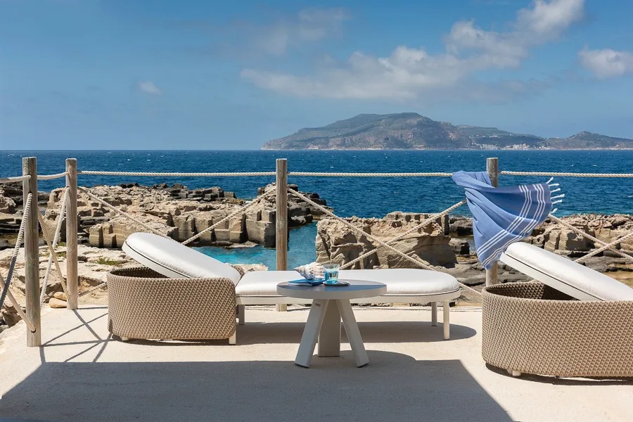 Furniture for Seaside Hotels Exposed to Salt and Humidity