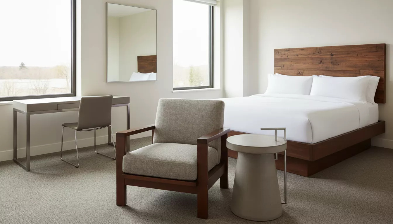 How to choose hotel furniture for high-frequency use