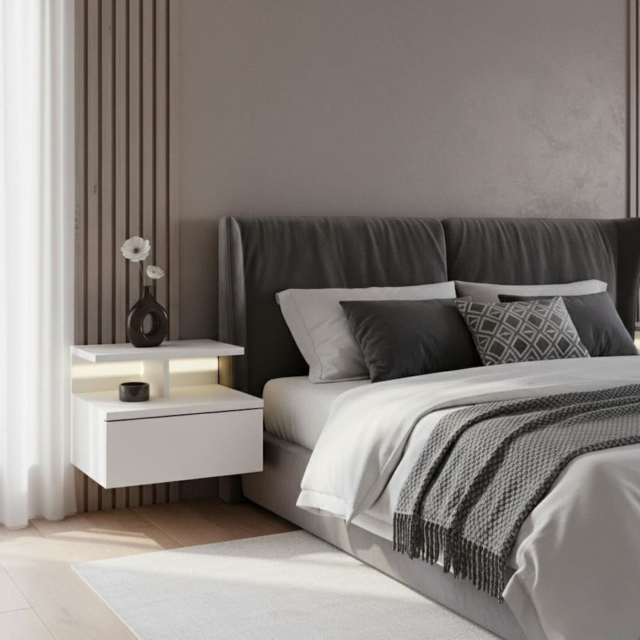 Wall-Mounted vs Floor-Standing Bedside Tables: Which Is Better for Hotel Rooms?