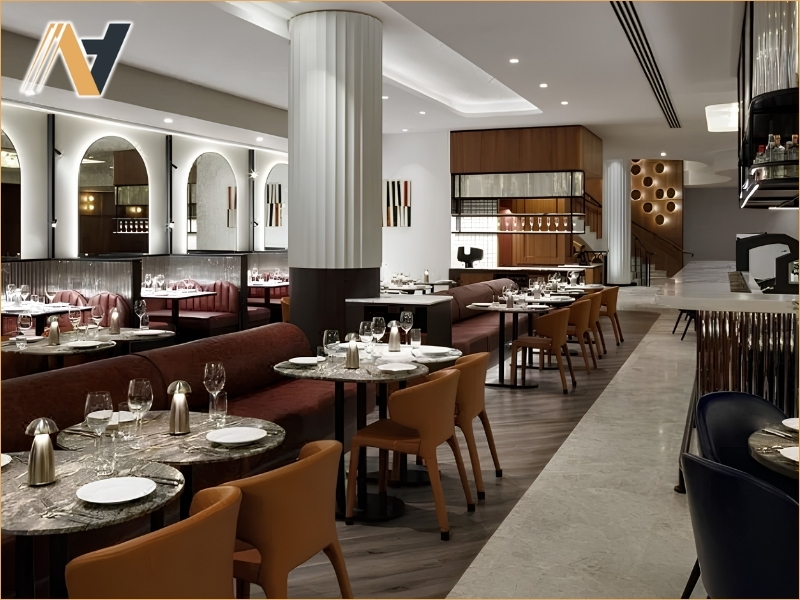 Choosing suitable tables for hotel dining areas