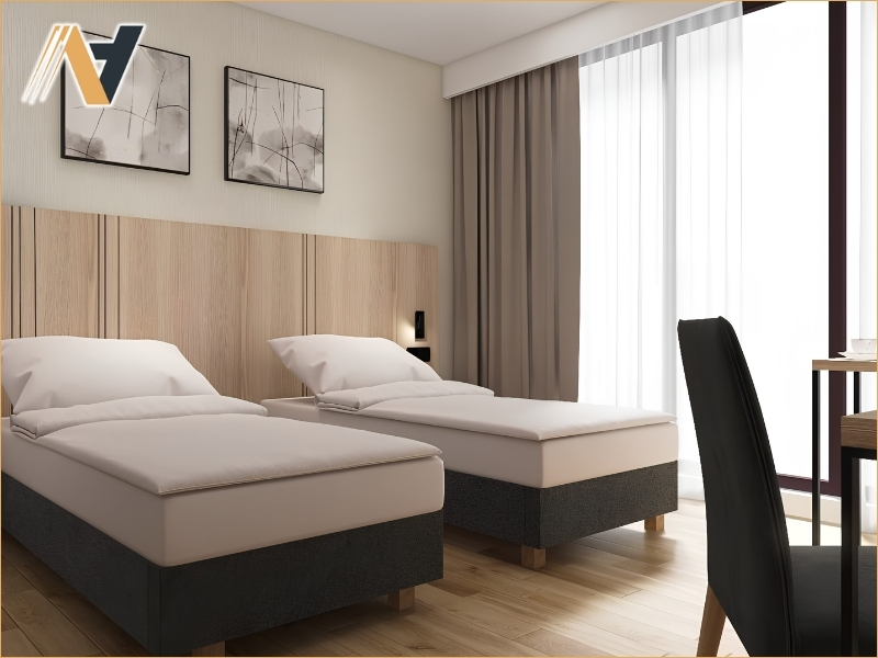 Creating a spacious and comfortable hotel room experience