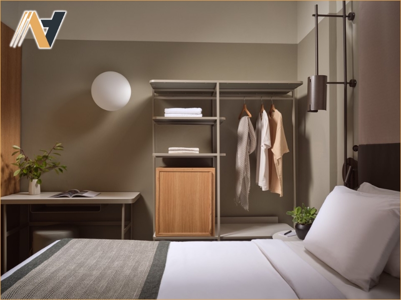 Design Considerations for Open Wardrobes in Hotel Rooms