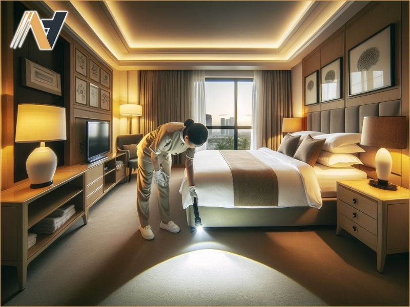 Furniture Layout and Cleaning Workflow Efficiency