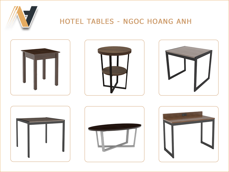 Hotel Tables Supplied by Ngoc Hoang Anh