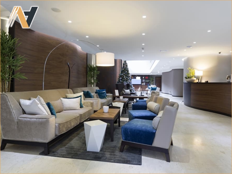 Lobby and Reception Area Setup