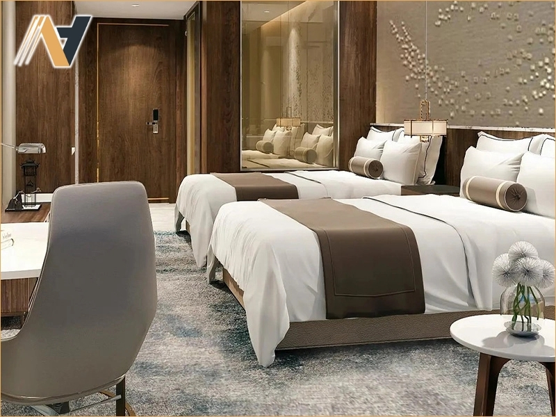 Prioritizing essential hotel furniture in guest rooms
