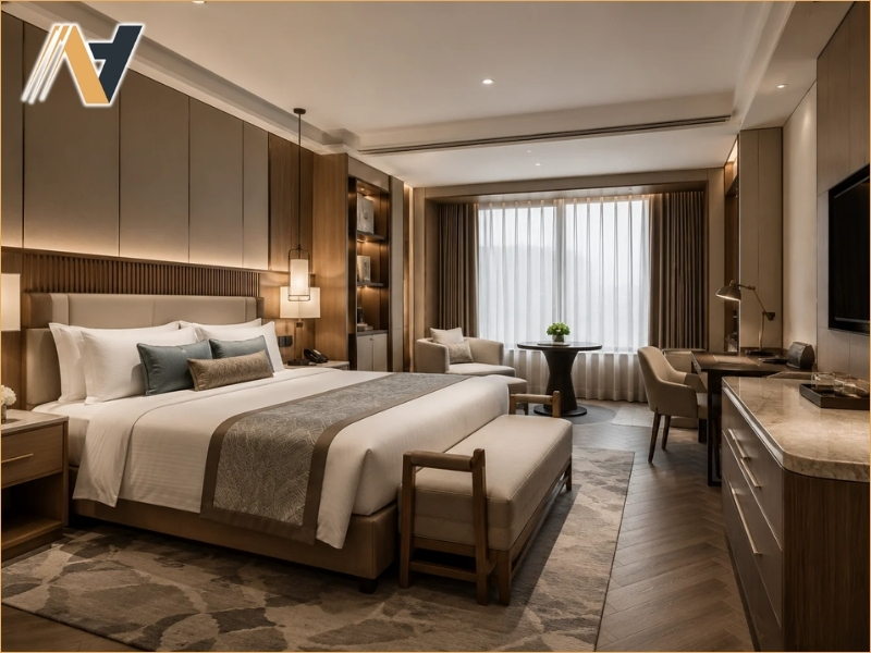 Prioritizing modular and multifunctional hotel furniture